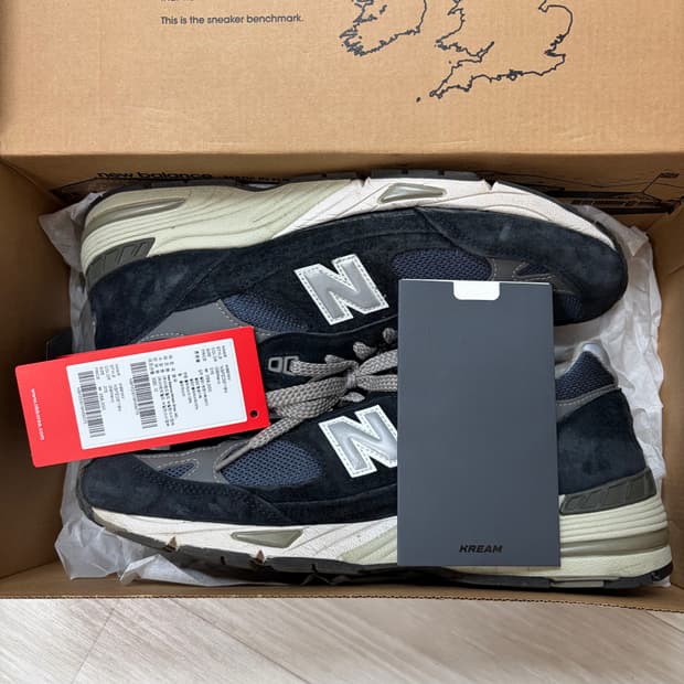 [275] 뉴발란스 991 네이비 뉴코탭