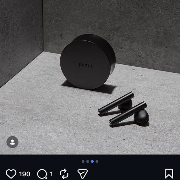 준지 오딕트 콜라보 이어폰