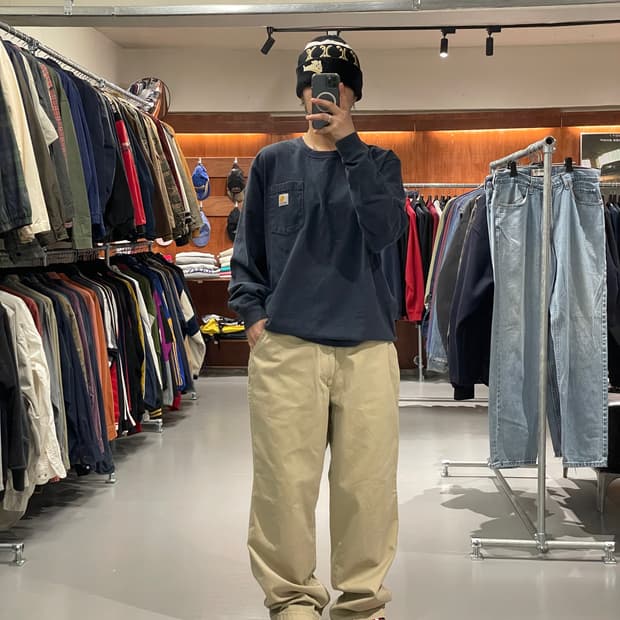 빈티지 코튼 벌룬 팬츠