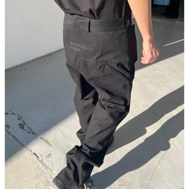 플라스틱프로덕트 MPa PLANT PANTS (BLACK) M사이즈