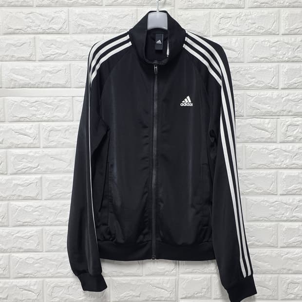 택포_ 아디다스 삼선 트랙탑 져지 블랙 M