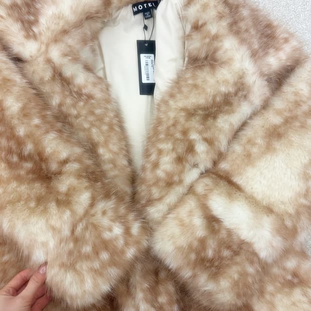 Motel rocks 레이 밤비 퍼자켓 새제품 