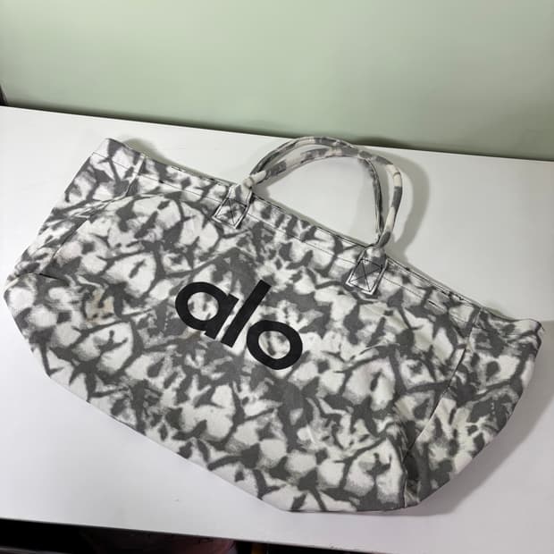 OS 알로 ALO 블리치 요가 아이코닉 캔버스 에코백