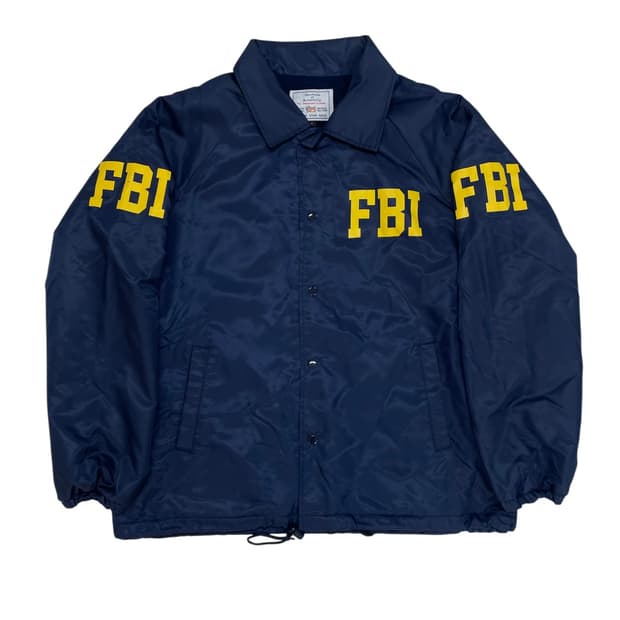 [L] USA F.B.I 코치자켓 네이비 coach jacket