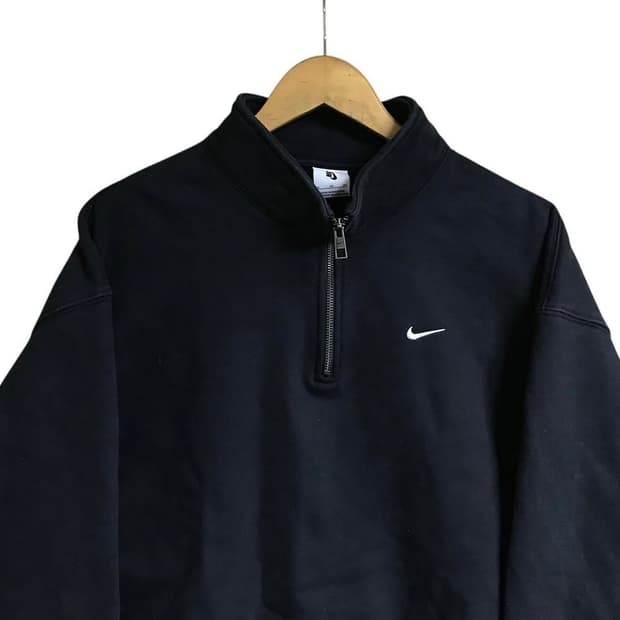 나이키NRG초판 면코튼 반집업