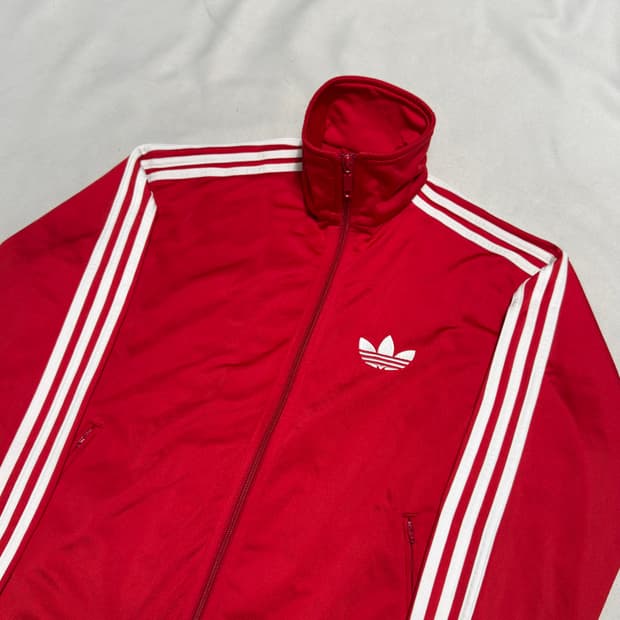 95 아디다스 파이어버드 레드 트랙탑