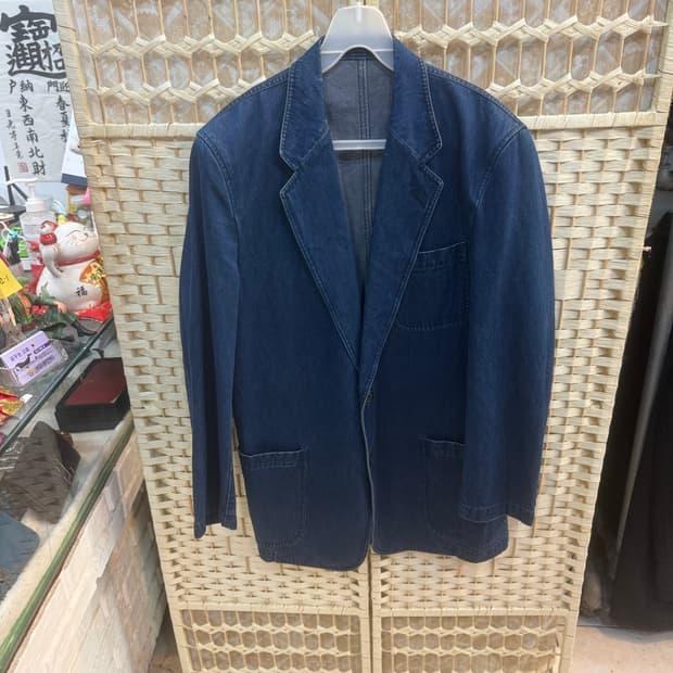 100 정품 버버리 빈티지 청 자켓 팝니다