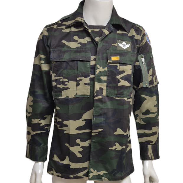 육군 구형 특전사 상병 후기형 독사복 전투복 상의 자켓 (M)