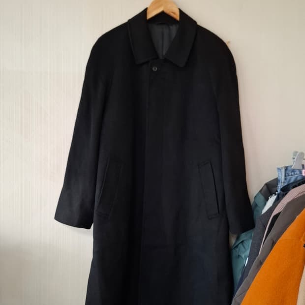 일본빈티지 남성 캐시미어100 코트 (여성77)
