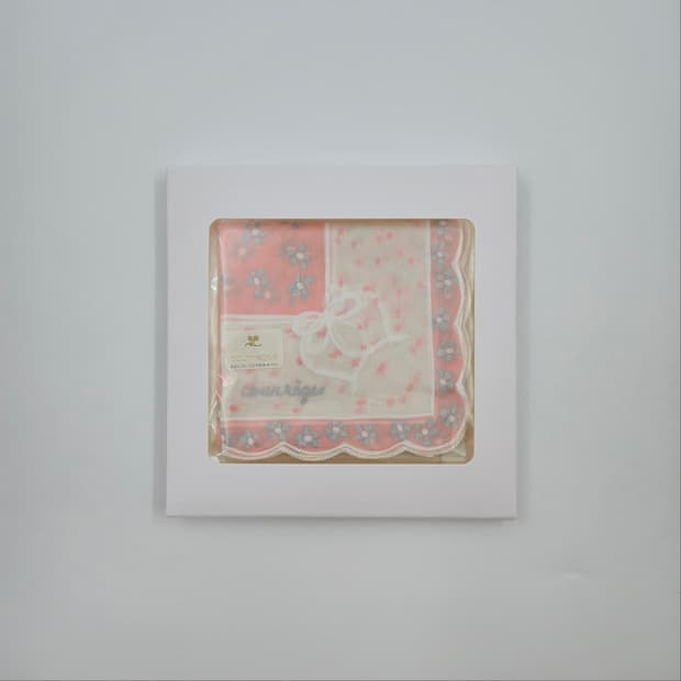 [새상품] courreges 꾸레쥬 손수건 스카프 - 3