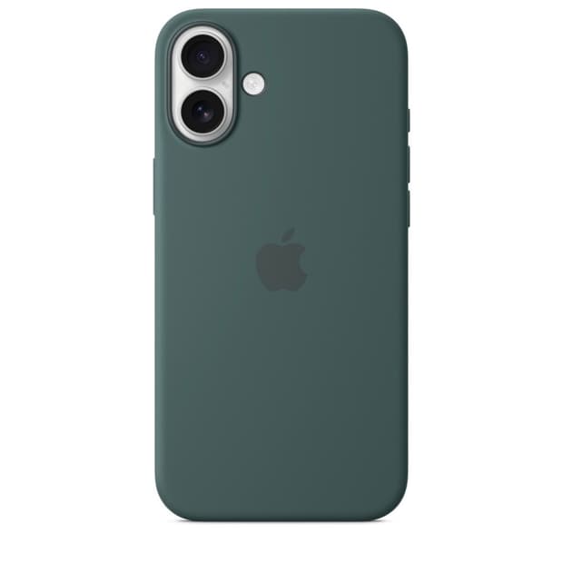 [미개봉/정품] Apple 아이폰 16 맥세이프 실리콘 케이스 레이크그린