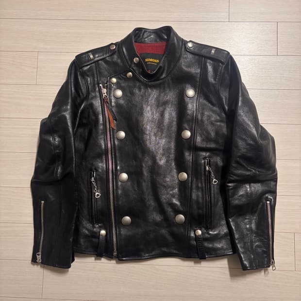 (Lsize) real simons j130 차심 말가죽 자켓