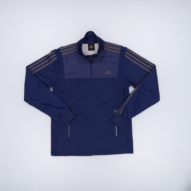 100 아디다스 네이비 져지 집업 자켓 0204M