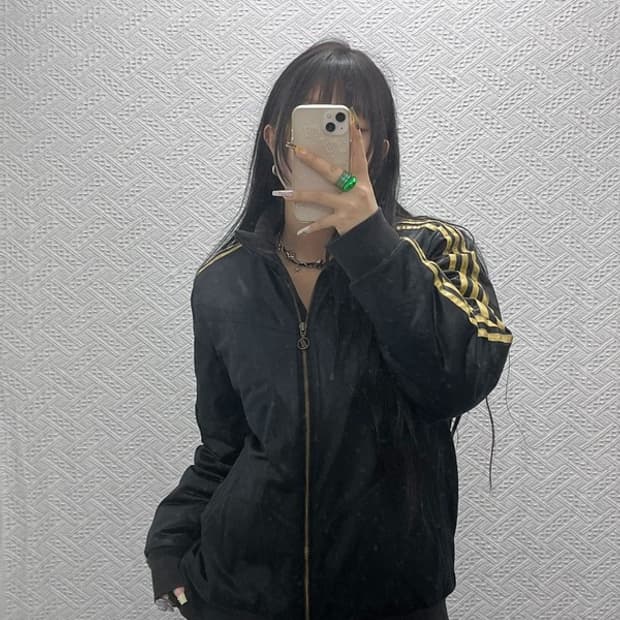 아디다스 올드스쿨 빈티지 누빔 패딩 자켓 95 C08008