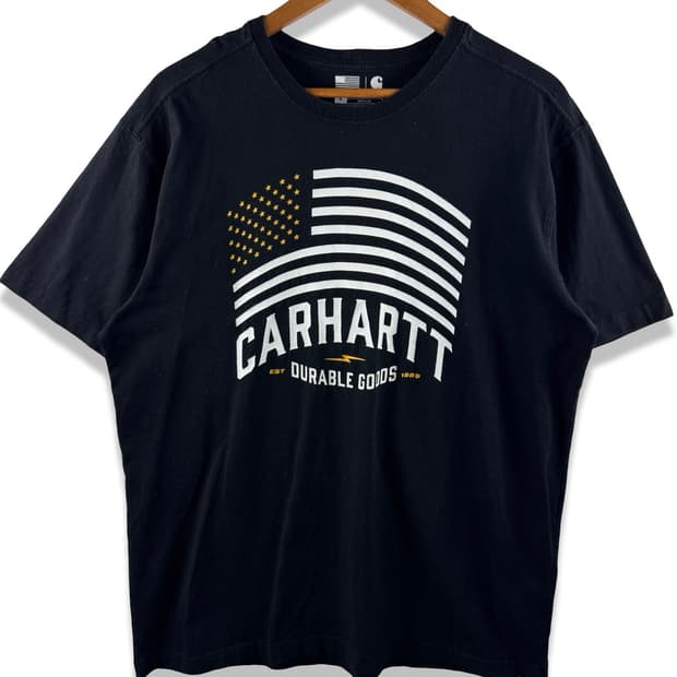 칼하트 Carhartt 미국생산 프린팅 티셔츠3931