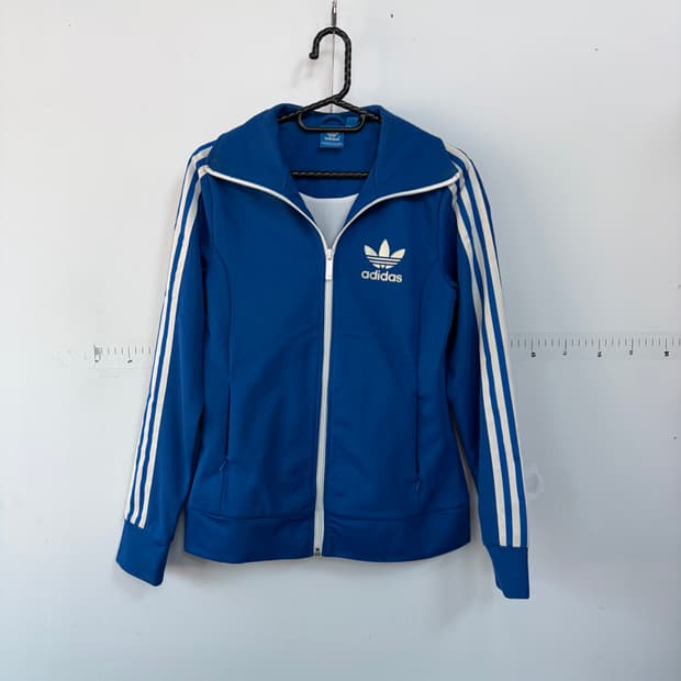 아디다스 트랙탑 블루