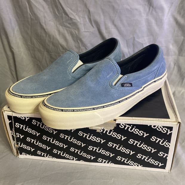 17SS 반스 x 스투시 클래식 슬립온 LX 나이아가라