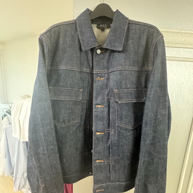 [L]  아페쎄 Veste 생지 데님 자켓