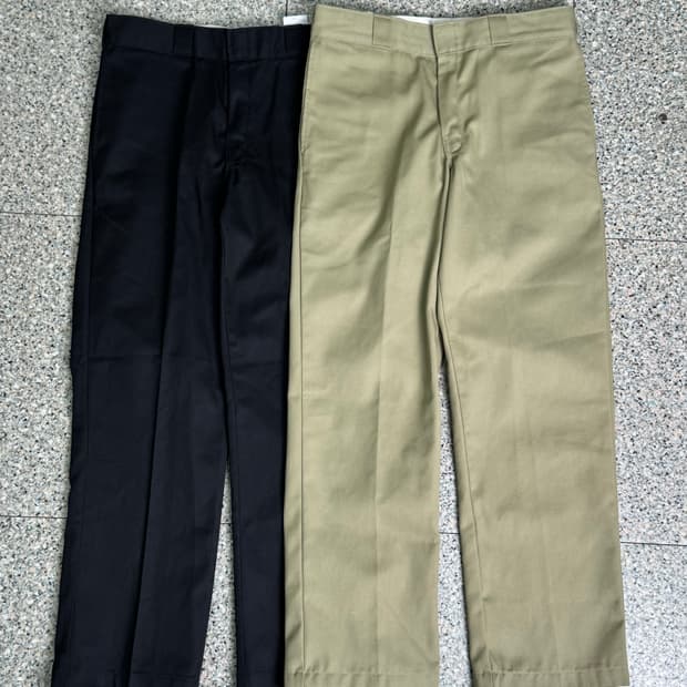 디키즈 874 치노 팬츠 면바지 33x30 카키 블랙
