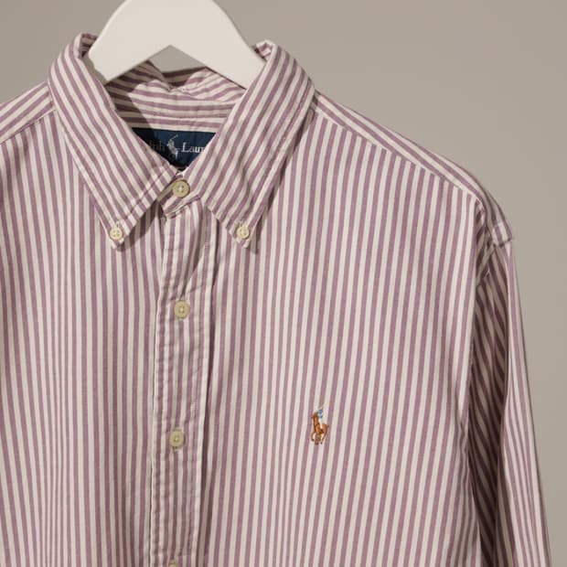 폴로 랄프로렌 클래식핏 스트라이프 셔츠