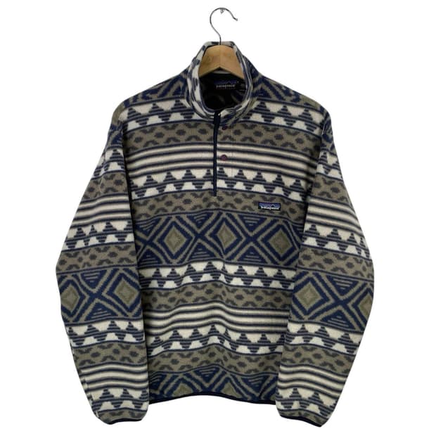 96FW 파타고니아 신칠라 스냅-T 살티요 패턴 USA