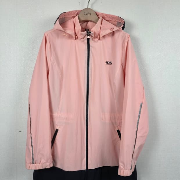 JDX 여성 골프 후드 바람막이 인디언핑크 100