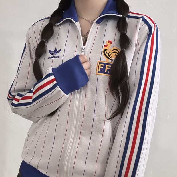 (S~M) 아디다스 00s 유로파 프랑스 국대 져지