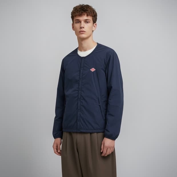 95~100/ 단톤 프리마로프트 카라리스 경량패딩 자켓