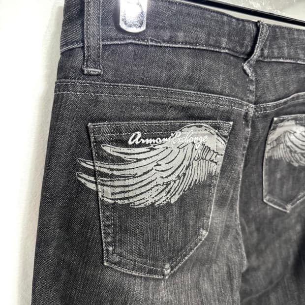 Armani Exchange wing skinny jeans