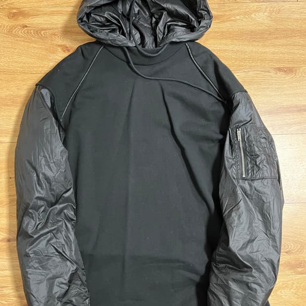 준지 MA 1 패딩 후드