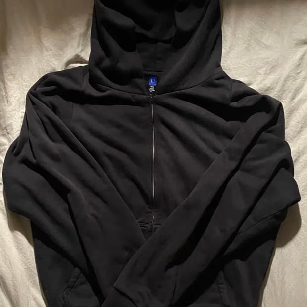 이지갭 후드집업 블랙s