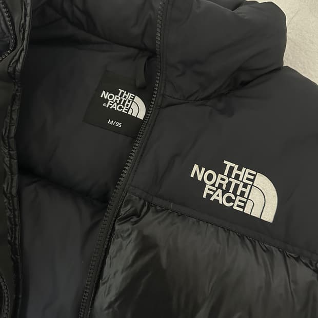 노스페이스 에코눕시 유광블랙 M