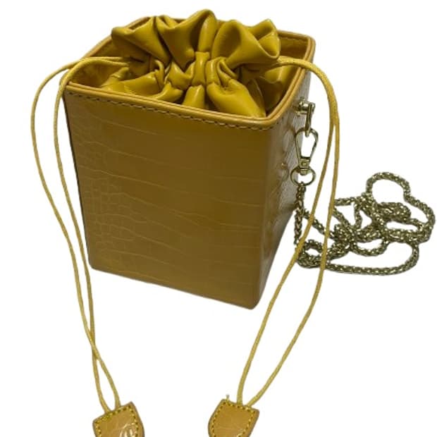 머스타드 옐로우 미니 백