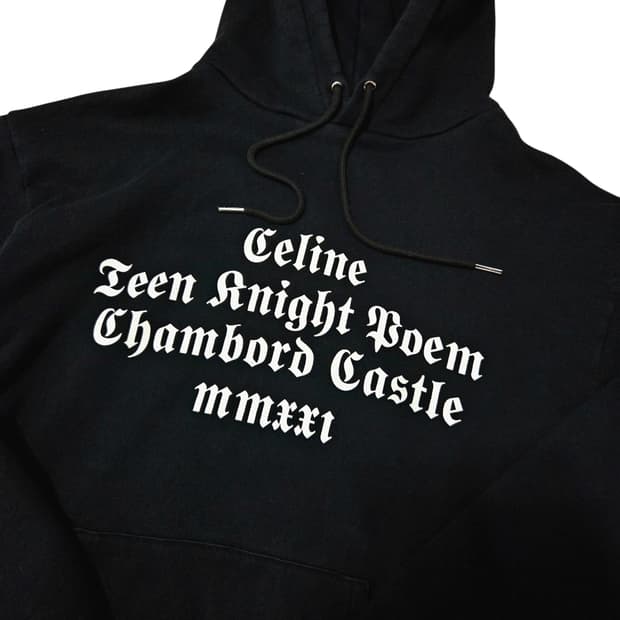 CELINE 21FW 틴 나이트 포엠 후드