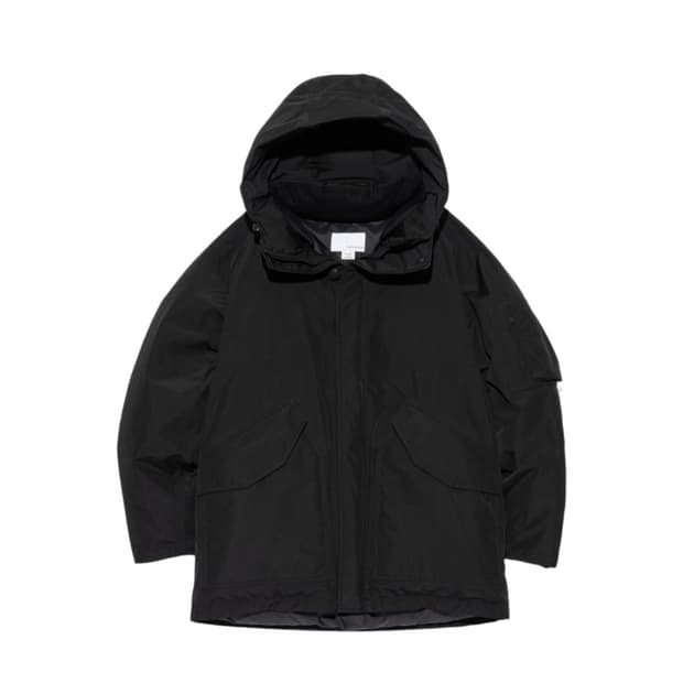 [L]나나미카 고어텍스 다운 코트 블랙