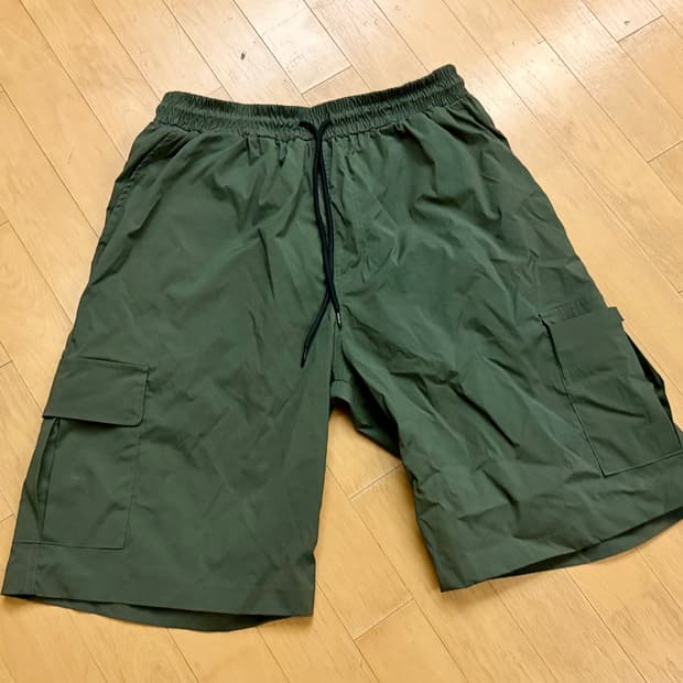 [프리덤] 나일론 카고 버뮤다 쇼츠 (카키)