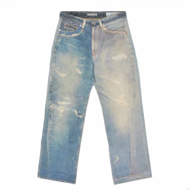 [31] 아워레가시 써드컷 디지털 데님 프린트 (크림)