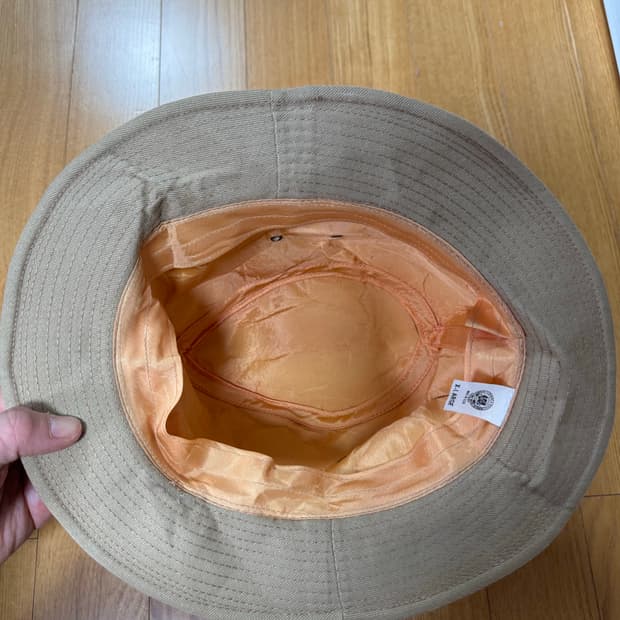 미제 면 페도라 모자 빈티지