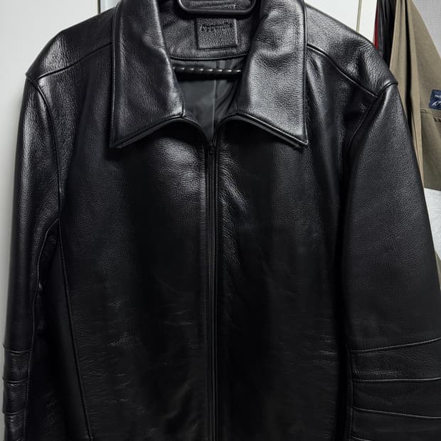 머듈mudule 레더 블랙 2사이즈