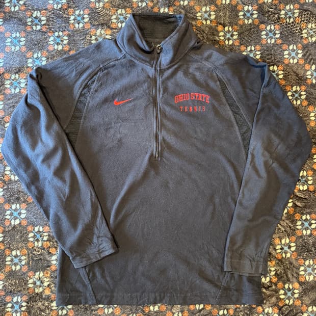 나이키 플리스 하프집업