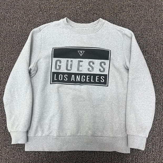 GUESS 게스 맨투맨 그레이 95(M)