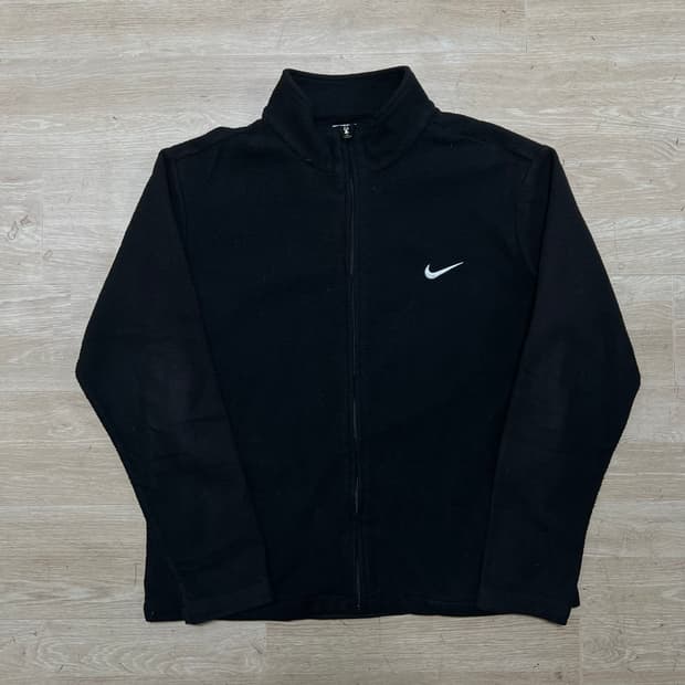 나이키 스우시 후리스 플리스 집업자켓 [블랙] XL/105