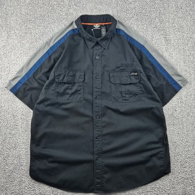 할리데이비슨 반팔 셔츠 ( 2XL ) / 12184