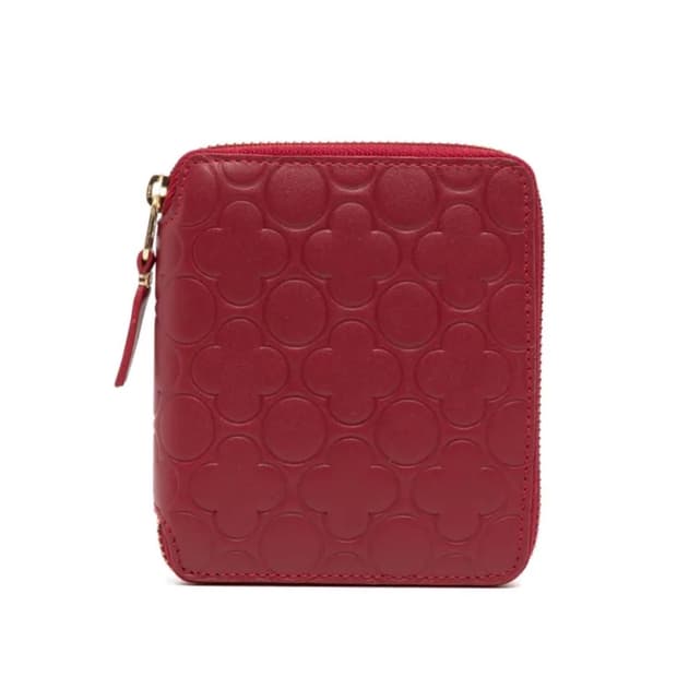 꼼떼가르송 레드 반지갑