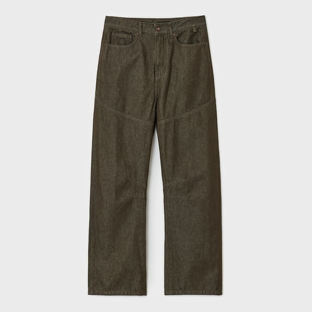 벨리에 트루 커브드 데님 팬츠