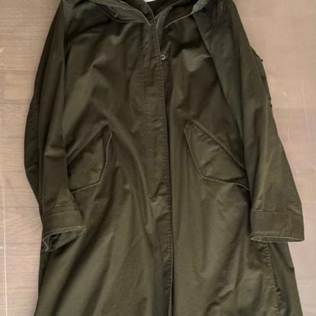 카키 야상 일본 빈티지