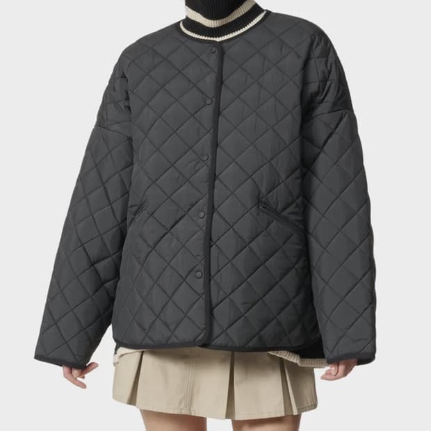 토템 퀼팅 자켓 퀼티드 자켓