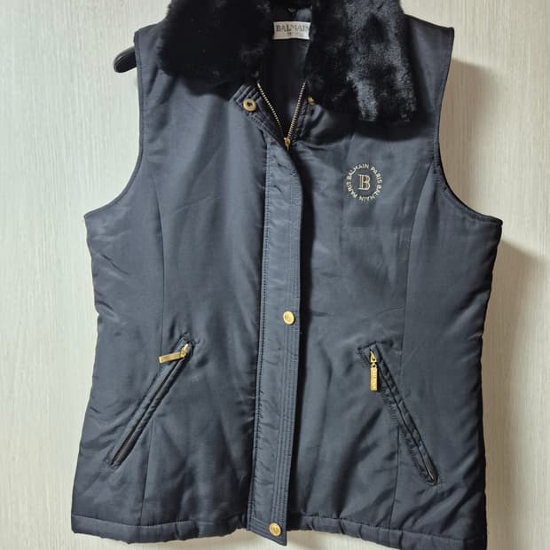 (정품)발망 골프 카라퍼 조끼 패딩 베스트 95 여성