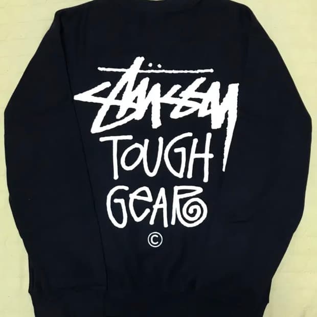 스투시 터프기어 맨투맨 