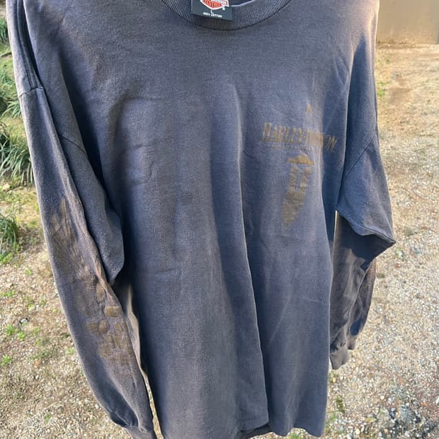 [L] 90s usa 할리데이비슨 페더 롱슬리브